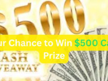 Free $500 Gift Card Giveaway